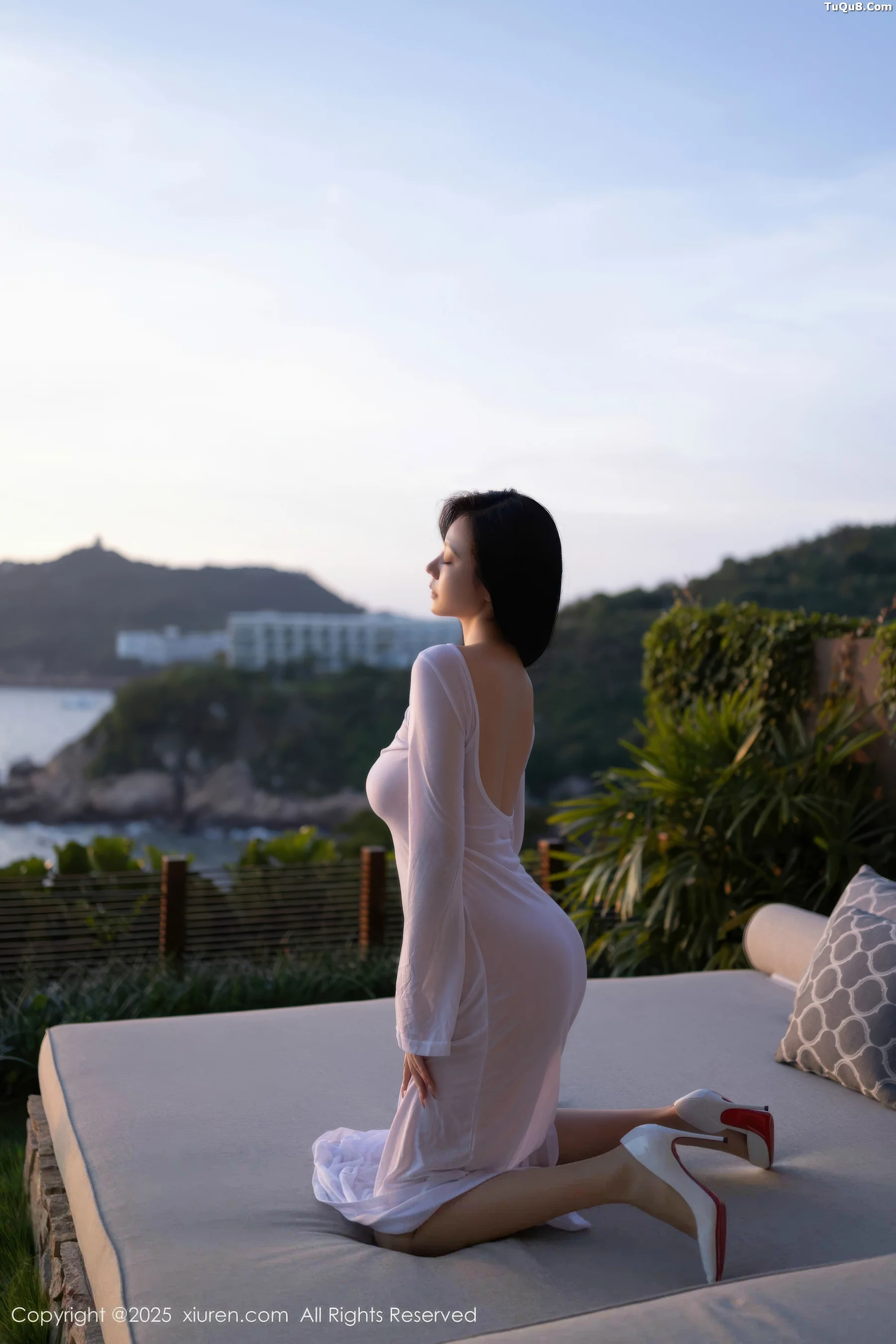 秀人集.com_[XiuRen秀人网]No.10747_模特安然anran性感白色连衣长裙配超薄肉色秀曼妙身姿诱惑写真80P