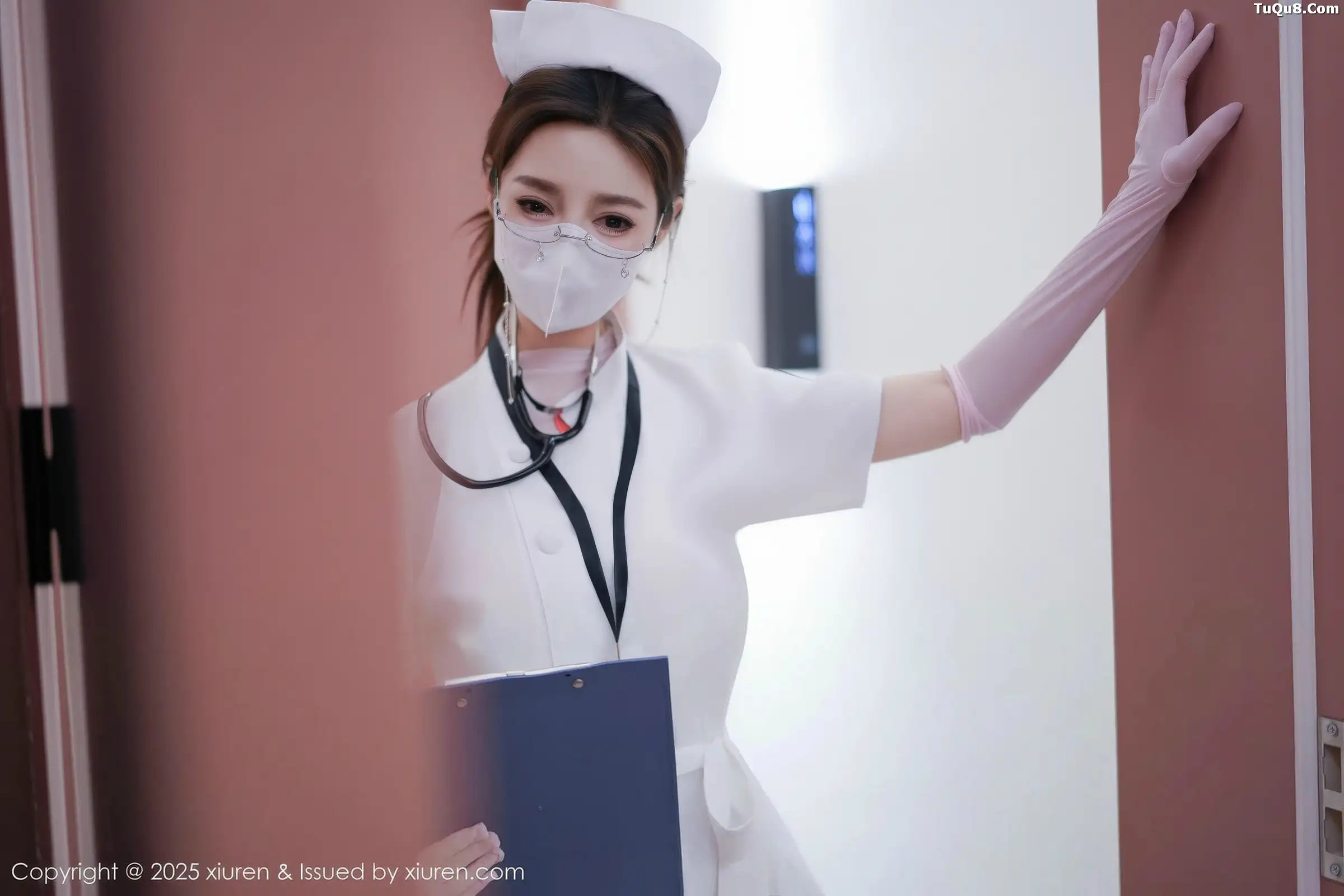 秀人集.com_[XiuRen秀人网]No.11099_模特Twins-桃桃性感护士服露白色情趣内衣秀曼妙身姿诱惑写真78P